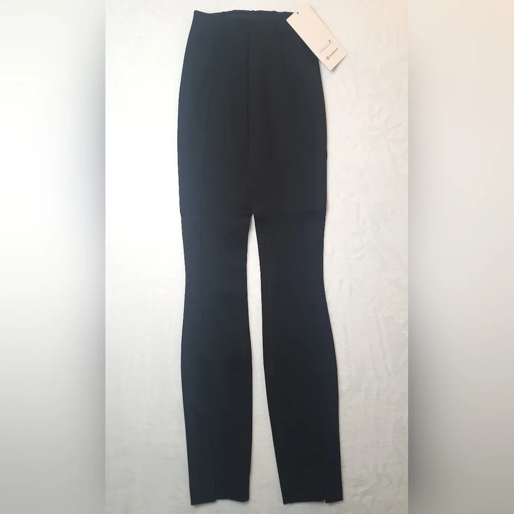NWT Lululemon Stretch Knit High-Rise Pull-On Pant *Regular Women's Black Sz XXXS - Picture 2 of 16